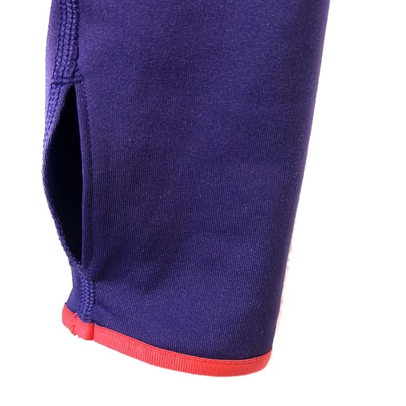 Nike Pro Dr-Fit Quarter Zip Long Sleeve Purple Top - Picture 3 of 6